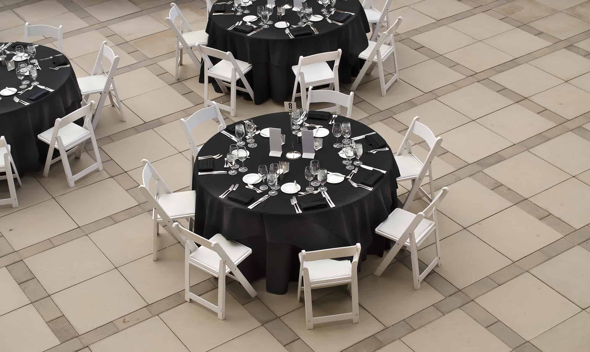 Round Seating Table Current Event Rentals