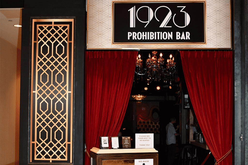 The 1923 Bourbon Bar in Las Vegas.